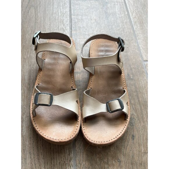 Freshly Picked Other - Girls Freshly Picked Gold Sandals Size 13